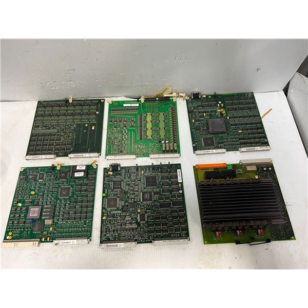 Lot of (6) ABB Circuit Boards