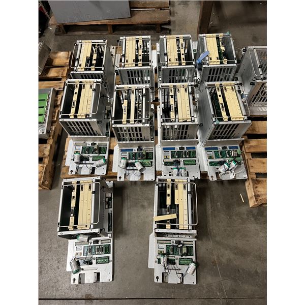 Skid Lot of ABB Control Racks w/Circuit Boards as Shown