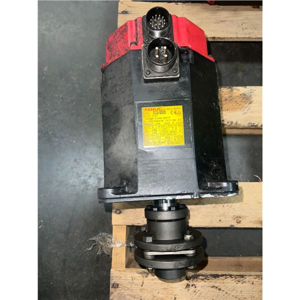 Fanuc #A06B-0142-B077 AC Servo Motor