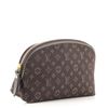 Image 1 : Louis Vuitton Brown Mini Lin Cosmetic Pouch