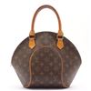 Image 1 : Louis Vuitton Brown Monogram Canvas Leather Ellipse PM Bag
