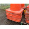 Image 3 : Pallet Multiple Orange Pylon Traffic Cones