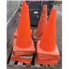 Image 4 : Pallet Multiple Orange Pylon Traffic Cones