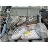 Image 4 : Pallet Multiple Plastic Bins: Hardware, Fittings, Propane Cylinder, Tape, etc