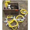 Image 1 : Multiple Utility Supply Hilti Air Hose w/ Clamps, Parts, etc