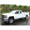 Image 1 : 2017 Chevy Silverado 2500HD Service Truck w/ Bed-Mounted Fuel Tank, Lic. 692TWE (Starts & Runs - See