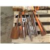 Image 2 : Multiple Brunner & Lay Jumbo Rivet Busters L21B18, 3" Chisels, Shackles, etc