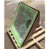 Image 1 : Green Square Funnel Tool in Metal Frame 37"x37"