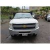 Image 3 : 2013 Chevy Silverado 3500HD Flatbed Dump Truck, Lic. 275TVA (Starts & Runs - See Video)