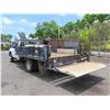 Image 4 : 2013 Chevy Silverado 3500HD Flatbed Truck w/ Lift Gate, Fuel Tank, Tool Boxes, Lic. 840TTY (Starts &