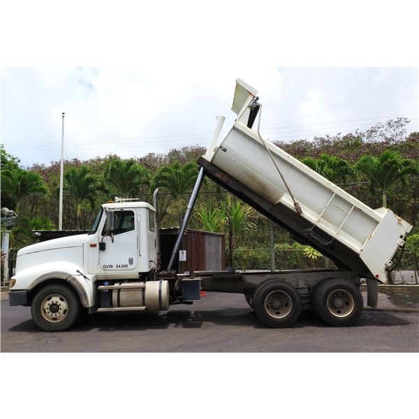 2016 International 5900I SBA 124 6X4 Dump Truck, Lic. 996TVJ (Starts & Runs - See Video)