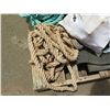 Image 12 : Pallet Misc Fire Hose, Plastic Red Construction Fencing, Suprotek Rebar Caps, Ropes, etc