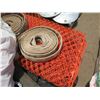 Image 14 : Pallet Misc Fire Hose, Plastic Red Construction Fencing, Suprotek Rebar Caps, Ropes, etc