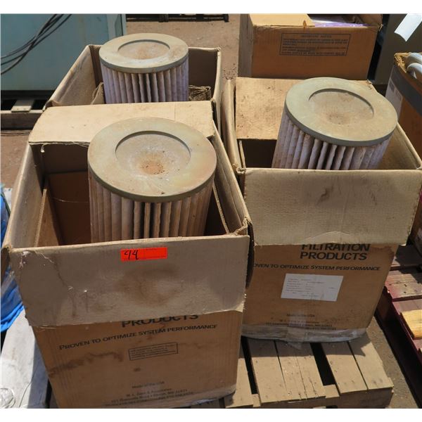 Qty 3 Gore Filtration Products Round Filters in Boc