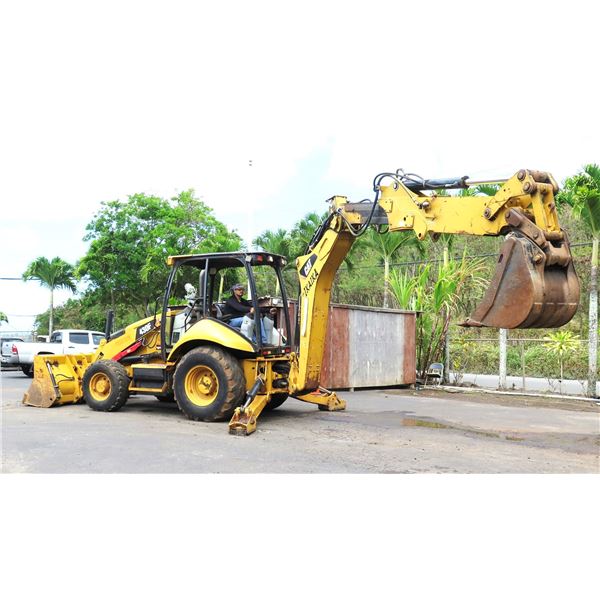 CAT 430F Extendahoe Backhoe, (Starts & Runs - See Video) Meter Reads 2044.7