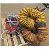 Image 1 : Pallet Yellow Safety Hose, Long Test-Balls, Misc Cables w/ Gauges & Attachments