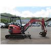 Image 4 : Kubota U35-4 Mini Excavator (Starts & Runs - See Video). Meter Reads 1583.2
