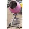 Image 1 : ProForce  Portable Cement Mixer Model GHM105890 on Rolling Stand