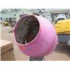 Image 2 : ProForce  Portable Cement Mixer Model GHM105890 on Rolling Stand