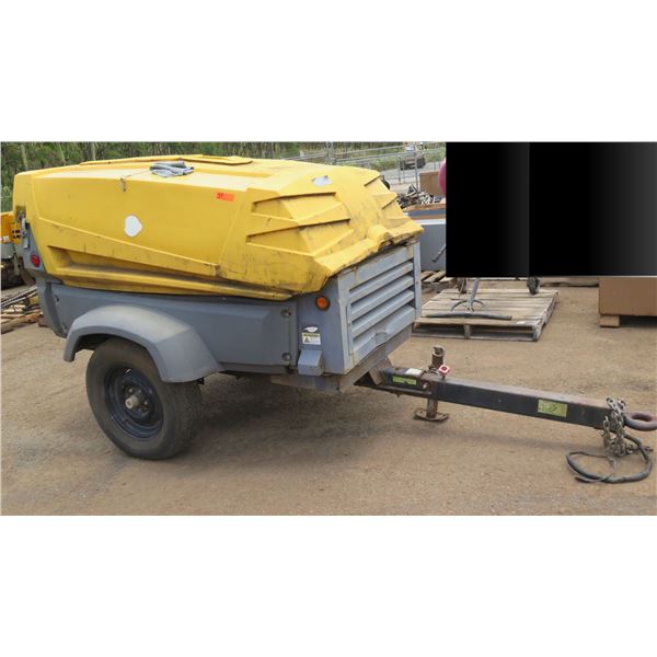 Atlas Copco Towable Compressor (Starts & Runs Battery Dead)