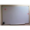 Image 1 : White Dry Erase Board in Metal Frame 72"x48"