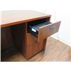 Image 7 : Wooden "L" Shaped Desk w/ 6 Drawers 84"x72" x 28"H