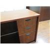 Image 7 : Wooden "L" Shaped Desk w/ 3 Drawers & Rolling Chair 84"x72" x 29"H