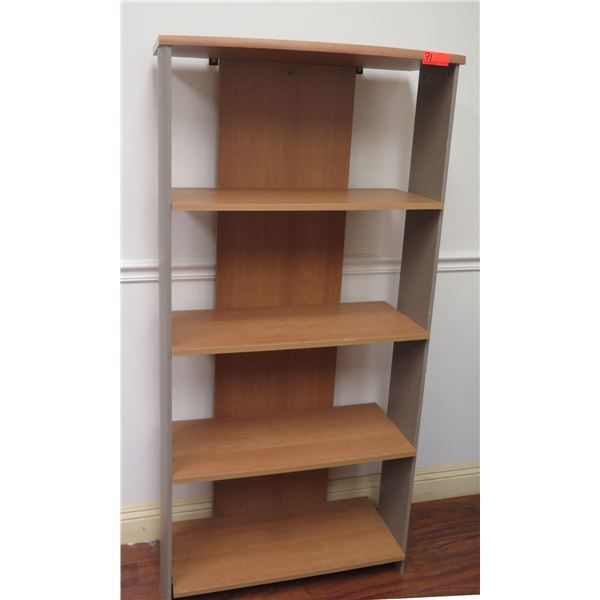 Wooden 4 Tier Book Shelf 23"x12"x 60"H