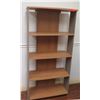 Image 1 : Wooden 4 Tier Book Shelf 23"x12"x 60"H