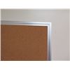 Image 3 : Metal Framed Large Cork Board & Black Framed Push Pin Board
