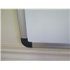 Image 4 : White Dry Erase Board in Metal Frame 72"x48"