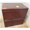 Image 1 : Wooden 2 Drawer Legal Lateral 2 Drawer File Cabinet