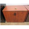Image 16 : Wooden "U" Shaped Desk w/ Multiple Drawers & 2 Door Cabinet 72"x72"x24"W