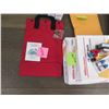 Image 7 : Misc Office Supplies: Binders, Envelopes, Ink, Stamps, Organizers, etc