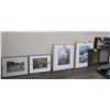 Image 1 : Qty 6 Framed Artwork: Landscapes, etc Misc Sizes