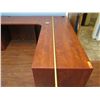 Image 12 : Wooden "L" Shaped Desk w/ 6 Drawers 84"x72" x 24"W