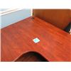 Image 5 : Wooden "L" Shaped Desk w/ 6 Drawers 84"x72" x 24"W