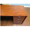 Image 6 : Wooden "L" Shaped Desk w/ 6 Drawers 84"x72" x 24"W