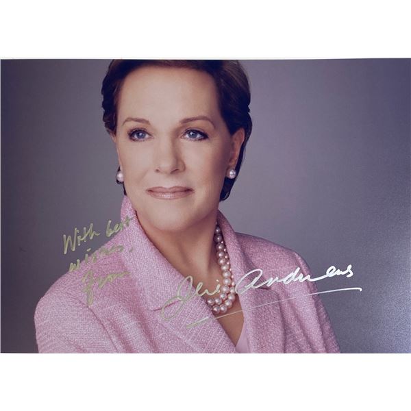 Autograph Signed Julie Andrews Photo