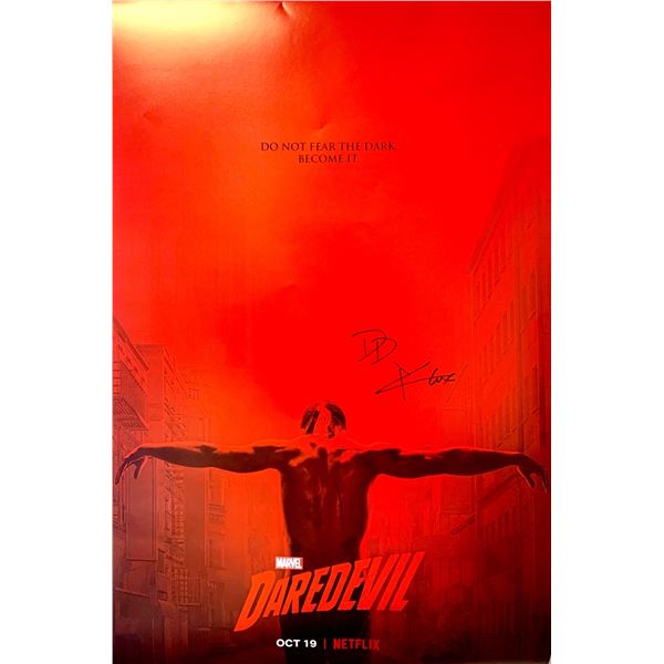 Autographed Daredevil Poster