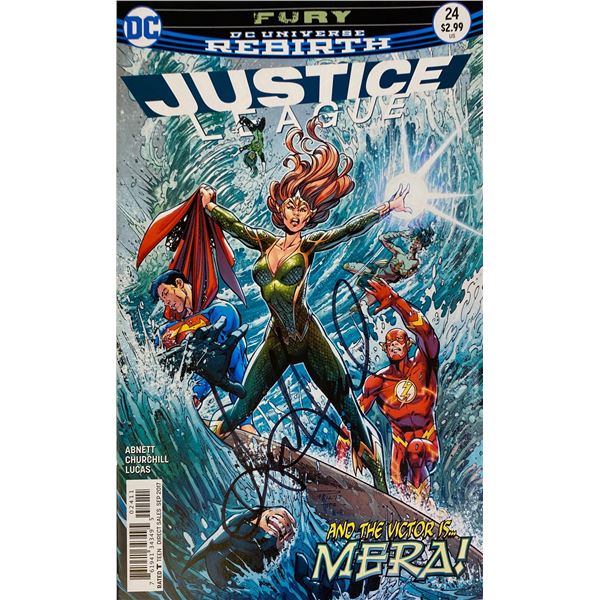 Autographed Justice League Comics
