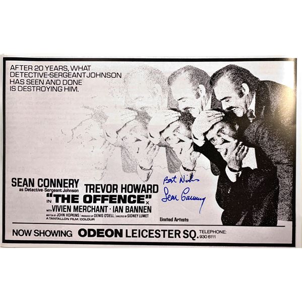 Autographed The Offence Poster