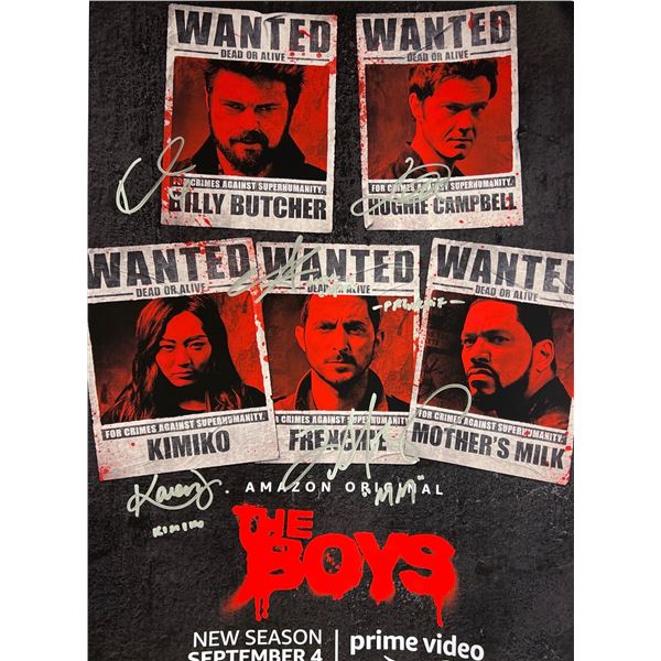 Autographed The Boys Poster
