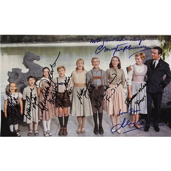 Autographed Sounds of Music Poster
