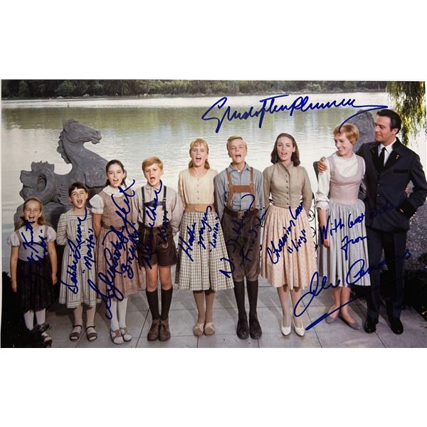 Autographed Sounds of Music Poster