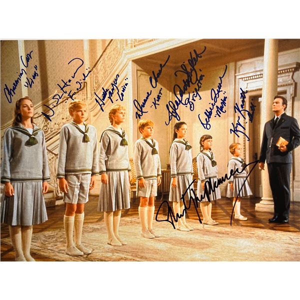 Autographed Sounds of Music Poster