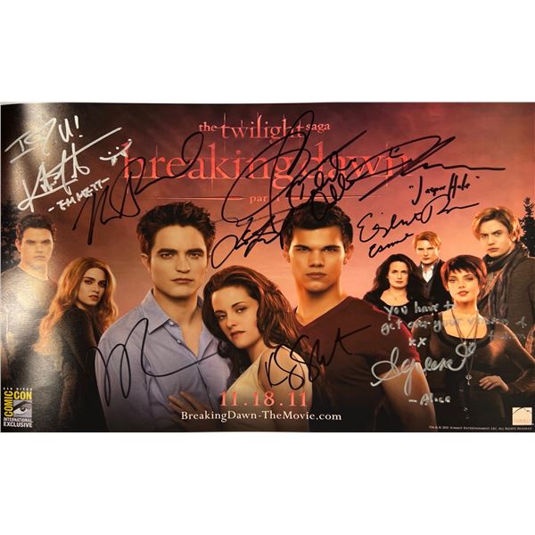 Autographed Twilight Poster