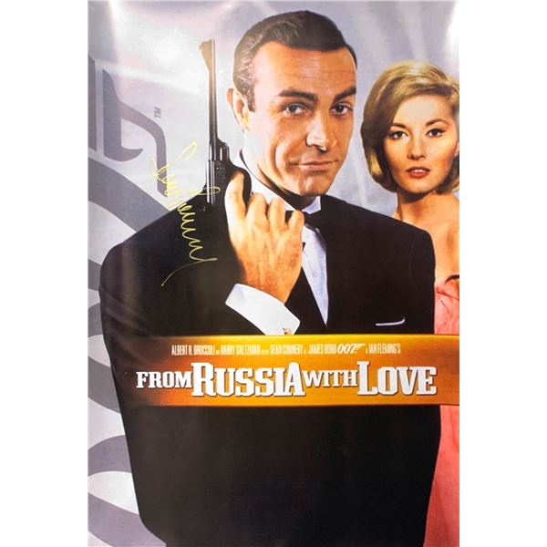 Autographed 007 From Russia With Love Poster