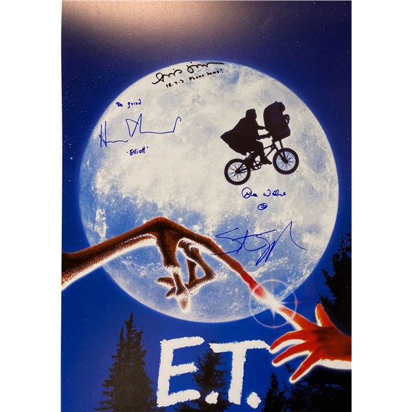 Autographed E.T. Herny Thomas Poster