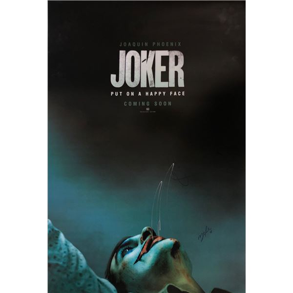 Robert De Niro Autographed Joker Poster